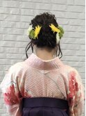 袴ヘアアレンジ♪
