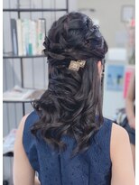 ボイス(Voice) 艶々華やか☆ハーフアップ☆