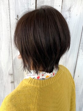 エスハートオブヘアー 植田店(ES Heart of HAIR) 【ES 伊藤】 スプリングスタイル No.32 前下がりショートウルフ