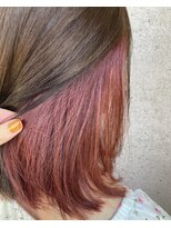 エンリー(ENlee)&nbsp;【川瀬莉穂】インナーカラー×レッド