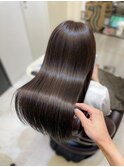 髪質改善カラーエステ×ロング