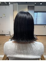 ラフィネ 成増店(raffine)&nbsp;【 raffine 君島 】切りっぱなしリッチブラック/髪質改善/成増