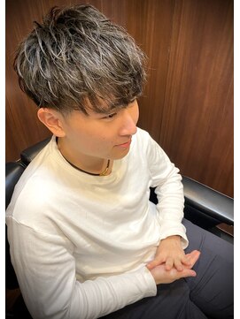 ヒロギンザ 銀座一丁目店(HIRO GINZA) ツーブロ×マッシュショート