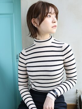 バース(BIRTH) 天神【BIRTH】外ハネショート×ショコラアッシュ 13