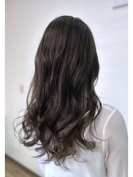 エヌプラス ヘアー(N+ hair) アッシュベージュ　オフィススタイル
