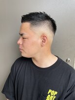 メリケンバーバーショップ トーキョー(MERICAN BARBERSHOP TYO)&nbsp;YS STILE.束感ショート.波巻き.ハイライト.マッシュパーマ19