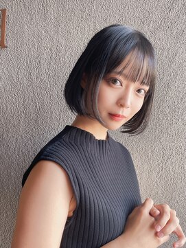 エル バイ ロンド 関(elle by Lond) [elle by lond]栗原　瑠世　ゆるふわ内巻きボブ
