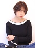 【20代30代40代50代グレーベージュ前髪パーマレイヤーロング】