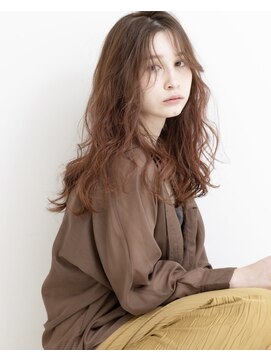 リンク(Link) 【Link】ゆるふわロング/大人女性/ダークブラウン/ツヤ髪