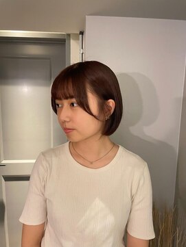 アルカナ 原宿表参道(ARCANA) 黒髪グレーベージュレイヤーロング前髪パーマ アッシュブラック