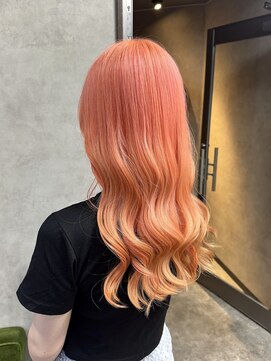 メル(mell) orange hair