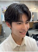 韓国風ニュアンスパーマ
