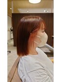 秋っぽカラーの最有力◎オレンジブラウンとコーラルピンク