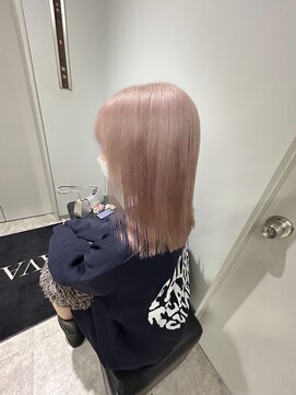 アヴァンス 京橋店(AVANCE) ボブで可愛いハイトーンヘア