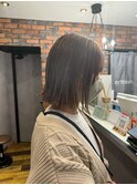 切りっぱなしボブ