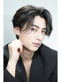 セリ ヘアサロン 表参道(ceri) 大人×色気毛流れパーマにスポットパーマで前髪根本を立ち上げ