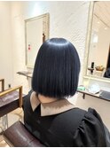 【パーソナルカラー診断×ブルーブラック】髪質改善