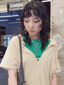 ベラ(BELLA) BELLA★楠瀬★マッシュウルフパーマ×くるくる★