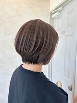 プリンプ トータルビューティ(PRIMP.total beauty) short bob 大人bob 透明感ベージュ