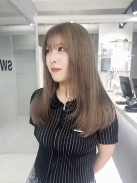 スウィープ(sweep) ミルクティーグレージュ