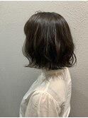 大人可愛い髪質改善カラーオリーブアッシュボブくびれレイヤー