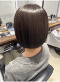 透明感と艶感ばっちりボブ