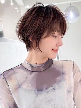 ロンドエニカ 大宮(Lond enika) ショート/ハイライトカラー/白髪/白髪ぼかし/くびれヘア/大宮