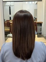 ファルベ(Farbe)&nbsp;:縮毛矯正/ストレート/くびれヘア/アプリコットオレンジ