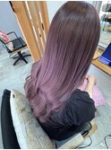 ブリーチピンクスタイル