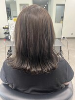 ガルボヘアー 桟橋店(garbo hair)&nbsp;艶髪　グレージュ　カラー　透明感