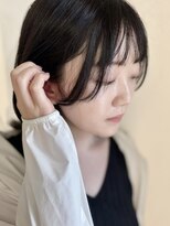 ゼン ネオ(Zen Neo)&nbsp;【髪質改善】顔まわりカット　小顔カット　前髪カット　黒髪