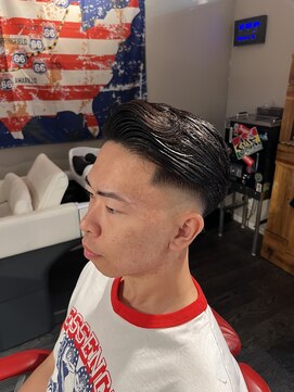 サンアンドマーリィズバーバー 駅前店(SON&MARLEY'S BAR BER) シチサン　七三スタイル　本厚木駅　神奈川