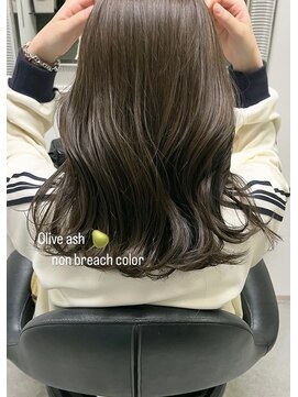ヘアーブランド ジン フィール(HAIR BRAND Jin feel) オリーブアッシュ