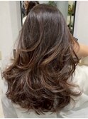 バタフライレイヤーカット