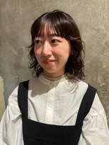 ハマモト&nbsp;ミディアムパーマ