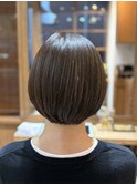 大人女性×ショートボブ