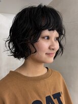 ミース(MIES)&nbsp;ボブ／パーマ／難波／なんば/担当者平井