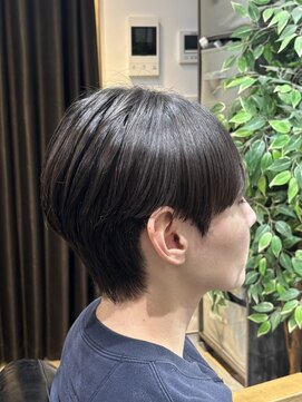 ブルニール 心斎橋(BLEUNIR) メンズウルフ 韓国 シースルーマッシュ