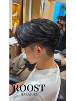 ルースト 原宿店(ROOST)&nbsp;MEN’S HAIR/サーフカール/刈り上げセンターパート/髪質改善