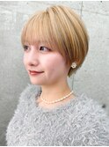 髪質改善/クールショート/イメチェン/ショートボブ前髪/立川