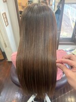 美容室 メザミー MESAMIES&nbsp;大人可愛いチョコレートブラウン透明感髪質改善カラー20代30代