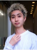 スパイキーショート/ラフショート/メンズビジネス/ハイトーン