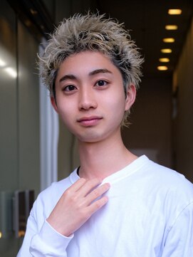 スピンオフシフト(SPIN-OFF SHIFT) スパイキーショート/ラフショート/メンズビジネス/ハイトーン
