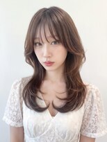 シュガーアンドソルト 垂水(SUGAR&SALT)&nbsp;アッシュブラウン/ウルフっぽ/くびれレイヤー/顔回り