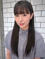 グリコ(grico)&nbsp;重めバング×うるつやストレート