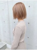 ワンホンレイヤー/ミルクティーブロンド/ダークブルー/吉祥寺