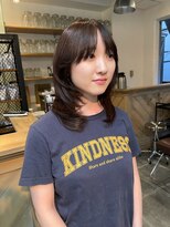 チックタック モーガン エアライン(TICK-TOCK MORGAN airline)&nbsp;艶ブラウン×ナチュラル韓国レイヤー
