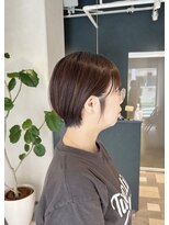 ルウ 押上(rue)&nbsp;〈押上 半個室〉首元すっきりの丸みショート