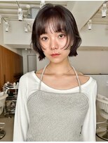 フィルムス ヨコハマ プラス(FILMS 横浜 +)&nbsp;レイヤーカット/ミディアムボブ/ハッシュカット/前髪/横浜+