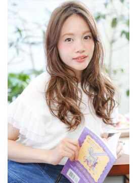 ミンクス 銀座店(MINX) 【MINX八木】おろしても束ねてもかわいい2wayミドルウェーブ